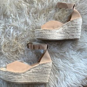 Soludos Positano Wedges size 8
